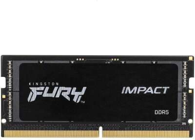 Память оперативная/ Kingston 32GB 5600MT/s DDR5 CL40 SODIMM FURY Impact PnP