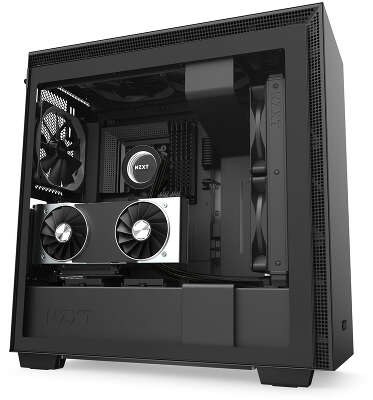 Корпус NZXT H710i Black, черный, ATX, Без БП (CA-H710I-B1)