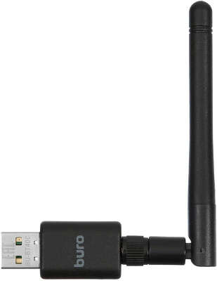 Адаптер USB Buro BU-BT40C BT4.0+EDR class 1 100м черный