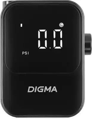 Автомобильный компрессор Digma QBK-120B шланг 0.2м