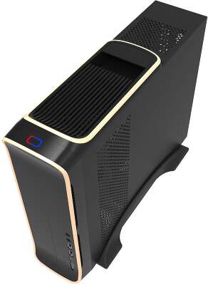 Корпус PowerCool S0510BK, черный, FlexATX, 300W (S0510BK-300W)