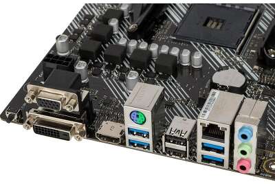 ASUS PRIME B450M-K II (Socket AM4, mATX, 2xDDR4(64GB), VGA/DVI-D/HDMI 2.0, 1xPCIe 3.0x16/2xPCIe 2.0, 1xLAN, 6xSATA 6Gb/s, 1xM.2, 4xUSB 3.2, 2xUSB 2.0, 1xPS/2)