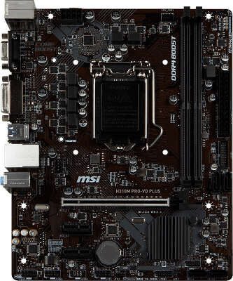 Мат. плата MSI H310M PRO-VD PLUS microATX LGA1151v2