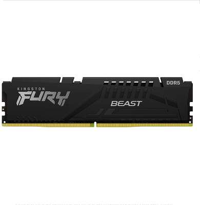 Модуль памяти Kingston 32GB DDR5 6000MHz DIMM FURY Beast Black EXPO CL36