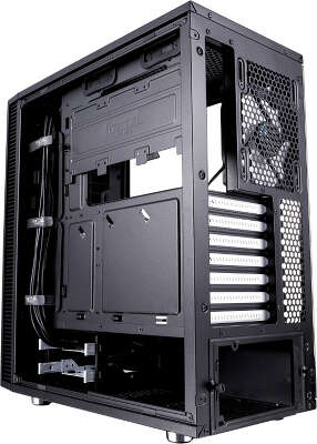 Корпус Fractal Design Define C TG, черный, ATX, Без БП (FD-CA-DEF-C-BK-TG)