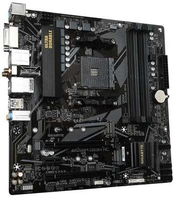 Материнская плата GIGABYTE B550M DS3H AC (AM4/B550/4xDDR4/mATX/RAID/HDMI) (B550M DS3H AC)