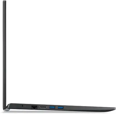 Ноутбук Acer Extensa 15 EX215-54-52E7 Core i5 1135G7 8Gb SSD256Gb Intel Iris Xe graphics 15.6" TN FHD (1920x1080) без ОС black WiFi BT Cam (NX.EGJER.007)
