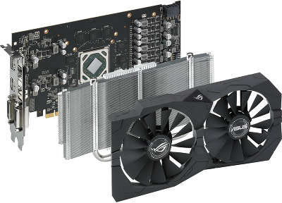 Видеокарта PCI-E AMD Radeon RX 570 4096MB GDDR5 Asus [ROG-STRIX-RX570-O4G-GAMING]