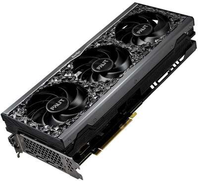 Видеокарта Palit RTX4070Ti GAMEROCK OC 12GB GDDR6X 192bit 3-DP HDMI |NED407TU19K9-1045G| RTL