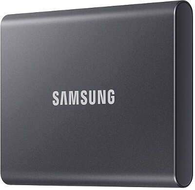 Внешний SSD Samsung 1TB T7 1.8", USB 3.2/Type-C, серый (MU-PC1T0T/WW)