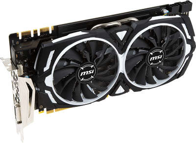 Видеокарта PCI-E NVIDIA GeForce GTX 1070Ti 8192MB GDDR5 MSI [GTX 1070 TI ARMOR 8G]