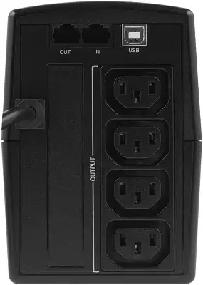 Источник бесперебойного питания Ippon Back Power Pro II 800 480Вт 800ВА черный