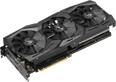 Видеокарта ASUS nVidia GeForce RTX 2070 ROG-STRIX-RTX2070-A8G-GAMING 8Gb GDDR6 PCI-E 2HDMI, 2DP