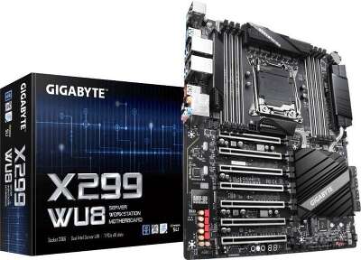 Материнская плата EATX LGA2066 GIGABYTE X299-WU8