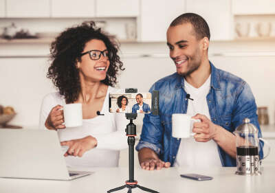 Беспроводной петличный микрофон Boya BY-WM4 Pro-К4 для устройств Apple (2 передатчика)