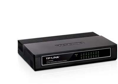 Коммутатор TP-Link TL-SF1016D (L2) 16x100Мбит/с неуправляемый