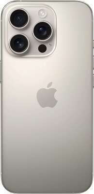 Смартфон Apple A3292 iPhone 16 Pro 256Gb титан моноблок 3G 4G 1Sim 6.3" 1206x2622 iOS 18 48Mpix 802.11 a/b/g/n/ac/ax/be NFC GPS Protect