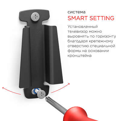 Кронштейн для телевизора Holder LCDS-5049 металлик 19