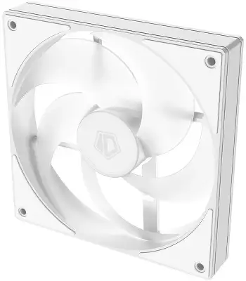 Вентилятор для корпуса ID-Cooling AS-140-ARGB-W ARGB 140х140x25 белый 4-pin 24.9дБ Ret