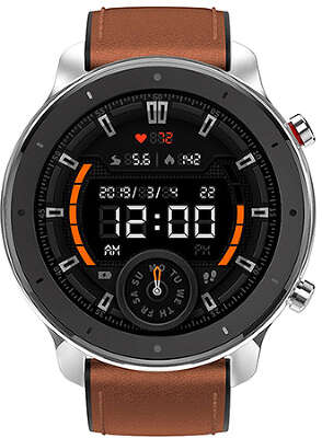 Смарт-часы Amazfit A1902 GTR 47mm Stainless Steel [AMF-6970100372342]