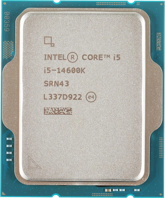 Процессор/ CPU LGA1700 Intel Core i5-14600K (Raptor lake, 14C/20T, 3.5/5.3GHz, 24MB, 181W, UHD Graphics 770) OEM