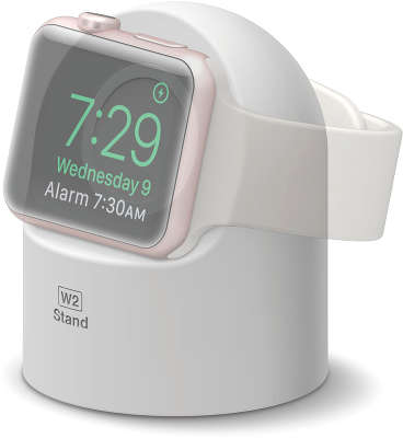 Подставка Elago W2 Stand для Apple Watch, White [EST-WT2-WH]