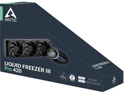 Жидкостная система охлаждения Arctic Cooling  Liquid Freezer III Pro 420 Multi Compatible All-In-One CPU Water Cooler  (ACFRE00181A) 