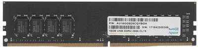 Apacer DDR4 DIMM 16GB EL.16G2V.GNH PC4-21300, 2666MHz