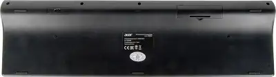 Клавиатура беспроводная Acer OKR020, мембранная, USB, черный (ZL.KBDEE.004)