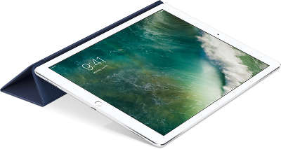 Чехол-обложка Apple Leather Smart Cover для iPad Pro 12.9" 2017, Midnight Blue [MPV22ZM/A]