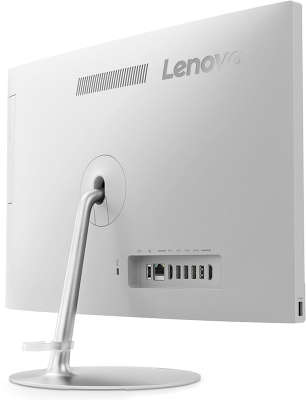 Моноблок Lenovo IdeaCentre 520-22IKL 21.5" FHD i3-7100T/4/1000/HDG630/DVDRW/WF/BT/CAM/Kb+Mouse/W10, серебристы