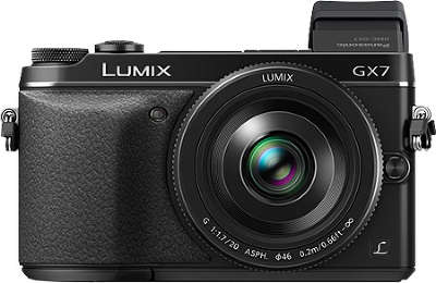 Цифровая фотокамера Panasonic Lumix DMC-GX7CEE-K Black Kit (Micro 4/3 20 mm)