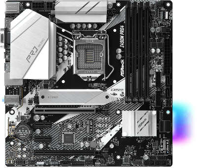 Материнская плата mATX LGA1200 ASRock Z490M PRO4