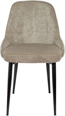 Стул для дома Бюрократ KF-5 песочный Light 21 металл черный на ножках (KF-5/LT21)