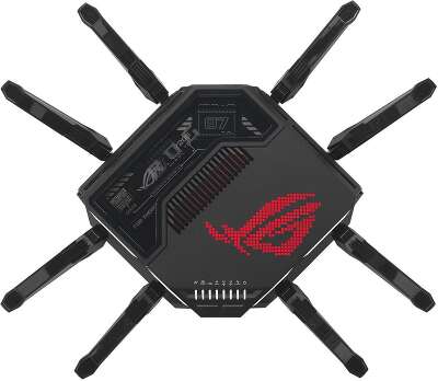 Маршрутизатор ASUS GT-BE98 WiFi 7 2х10G 4х2.5G 1G 2xUSB 11529+5764+5764+1376Mbps 6GHz/5GHz/2.4GHz