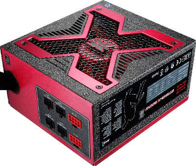 Блок питания 800W Aerocool Strike-X 800 80+ Silver, 140mm, APFC, Cab manag, ATX