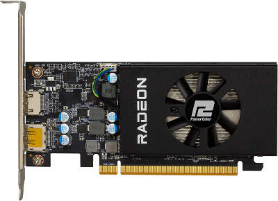 Видеокарта PowerColor AMD Radeon RX 6400 4Gb DDR6 PCI-E HDMI, DP