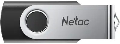 Флеш Диск Netac 64GB U505 NT03U505N-064G-32BK USB3.0 черный/серебристый