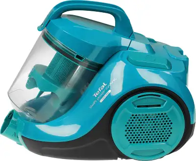 Пылесос Tefal Swift Power Cyclonic TW2922EA 750Вт бирюзовый/черный