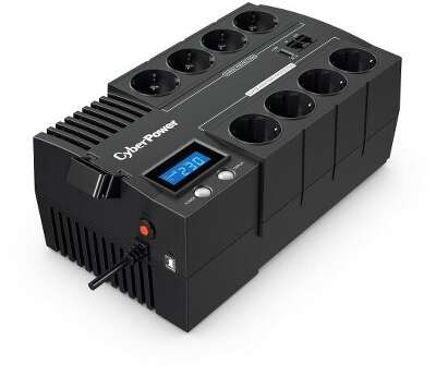 ИБП CyberPower BR700E, 700 VA, 420 Вт, EURO, розеток - 8, USB, черный