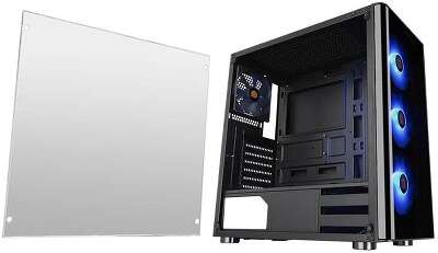 Корпус Thermaltake V200, черный, ATX, Без БП (CA-1K8-00M1WN-01)