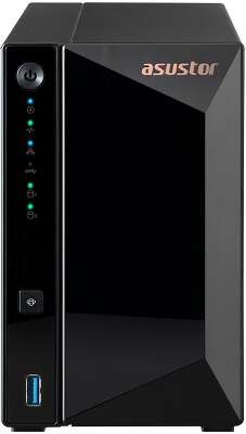 Платформа СХД ASUSTOR AS3302T v2 2 Bay (Max.14) 2.5GLAN 2GB DDR4 3xUSB 