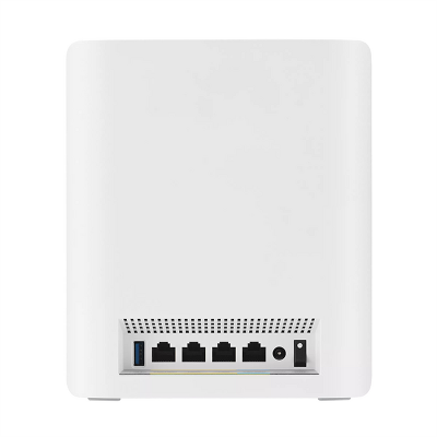 роутер ASUS BT8(W-1-PK)//1 access point /802.11b/g/n/ac/ax/be, 688 + 8643Mbps, 2,4 + 6 gGz, white