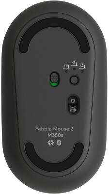 Мышь беспроводная Logitech Pebble Mouse 2 M350s Tonal Graphite [910-007015]
 