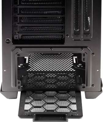 Корпус XPG DEFENDER BLACK [DEFENDER-BKCWW] (Midi-Tower, черный, TG, 120mm fan*3)