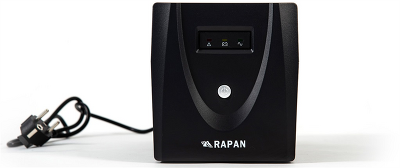 Источник бесперебойного питания (737) Бастион RAPAN-UPS 1000ВА/600Вт/line-interactive/170 - 270 В/АКБ 7Ачx2/2xC13 2xSchuko/1,5 л.г.
