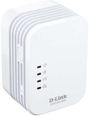 Точка доступа D-link DHP-W310AV, LAN: 1x100 Мбит/с, 802.11n, до 300 Мбит/с