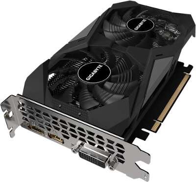 Видеокарта GIGABYTE NVIDIA nVidia GeForce GTX1650 D6 WINDFORCE 4Gb DDR6 PCI-E DVI, HDMI, DP