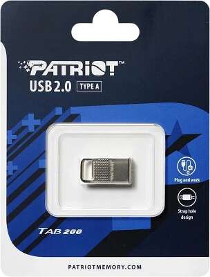 Модуль памяти USB2.0 Patriot TAB 200, 64 Гб [PSF64GT200S2U], mini