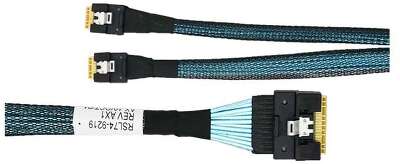Кабель/ SFF-8654 8i/SFF-8654 4i*2-0.8M
